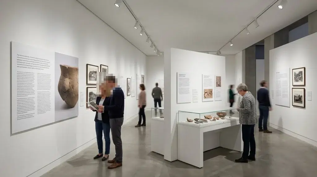 image Museum Gallery Display Panels